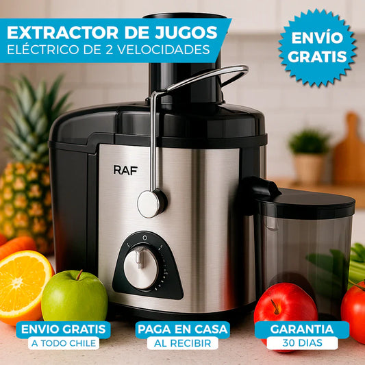 EXTRACTOR DE JUGOS 🍓🍏🍹CON 2 VELOCIDADES Y POTENCIA DE 1000W