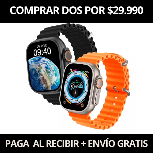 SmartWatch   ULTRA™ (2x1) LLEVE 2 Y PAGUE 1